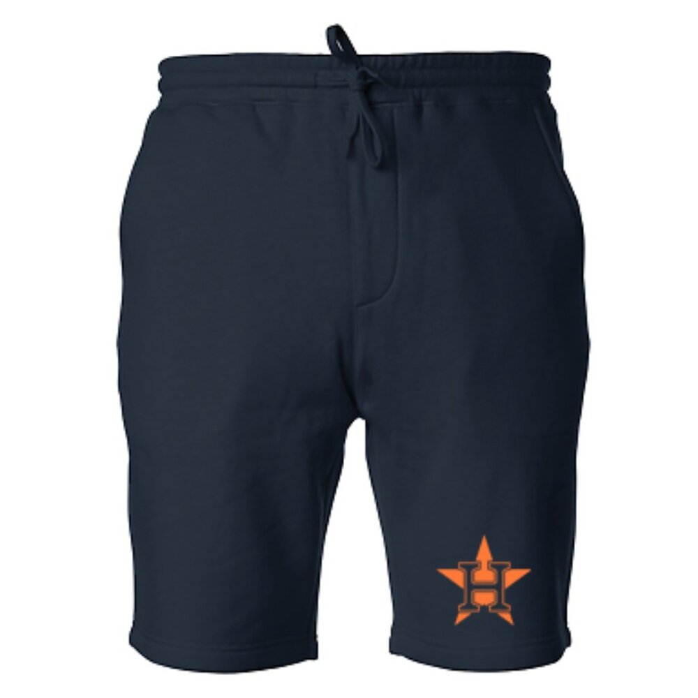 NEW Houston Astros Color Pop Fleece Sweat Shorts Pants NAVY